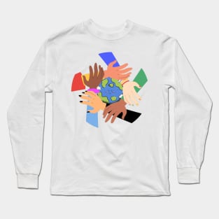 Unite to save the Earth Long Sleeve T-Shirt